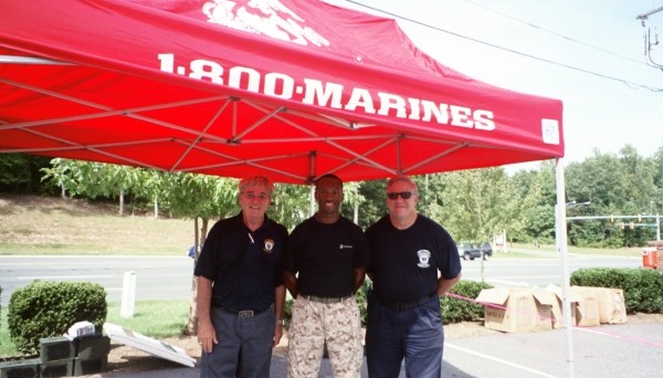 09/08 Fall Festival
Mike Schaefer and Bob Zink with the Marines