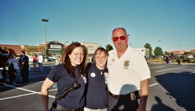 Christina Lack, Jessica Zdzinicki, and Chief Bob Zdzinicki