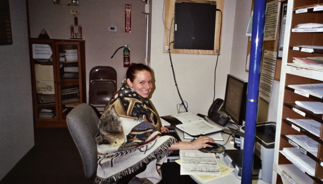 Janice entering run reports
June 2009