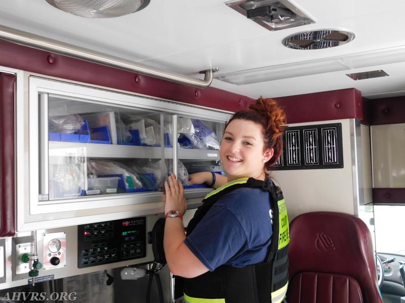 Suzannah Brooks
checking out the unit for duty
August 2017