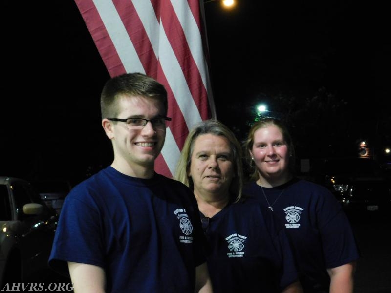 Matt Heindrichs, Roxanne Dunn and Amanda Woods
duty night