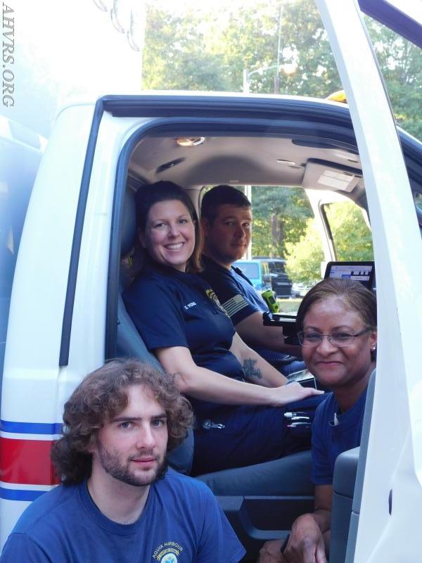 Garret and Ericka
Shelley and Matt in Ambulance