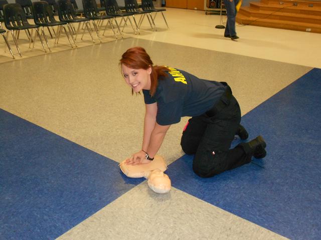 Megan Byram Health Fair Jan. 2013