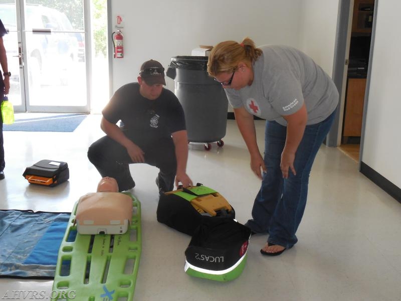 Training at Widewater Fire and Rescue Co. 3