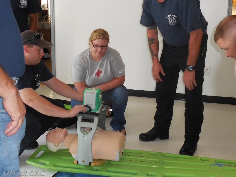 Training at Widewater Fire and Rescue Co. 3