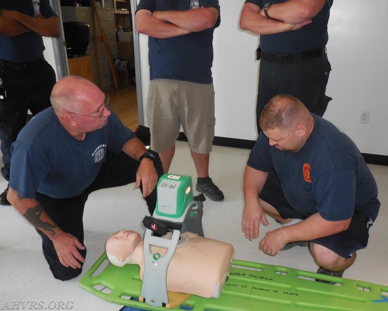 Training at Widewater Fire and Rescue Co. 3