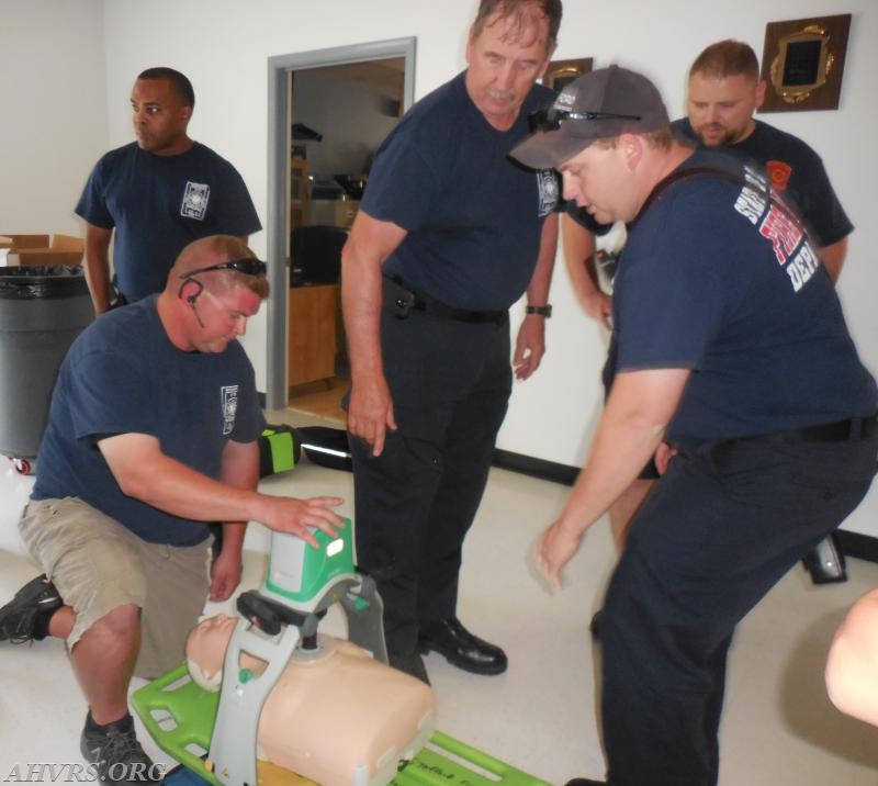 Training at Widewater Fire and Rescue Co. 3