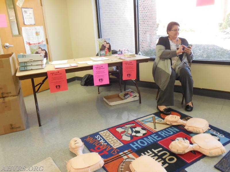 Hands only CPR Training at St. William of York Catholic Church