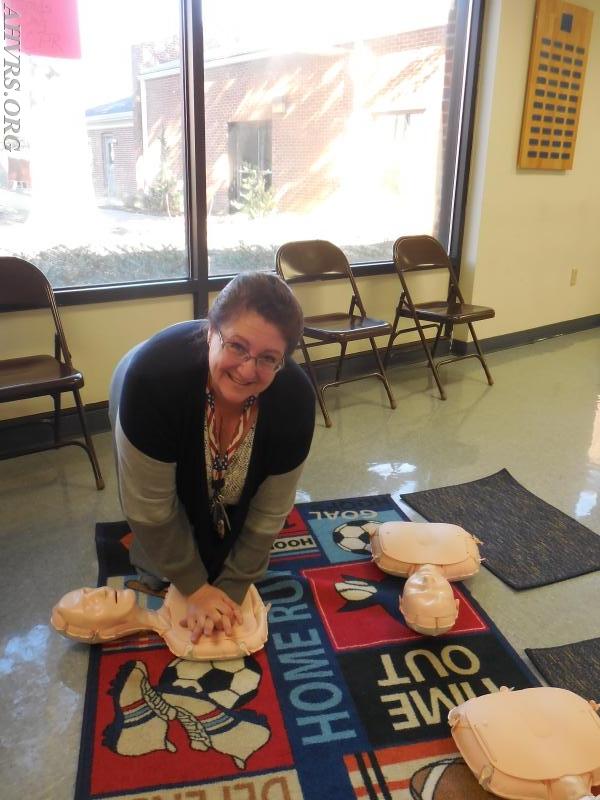 Hands only CPR Training at St. William of York Catholic Church