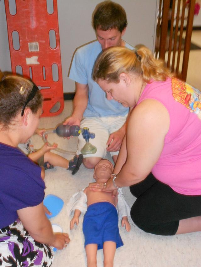 Training Night
Ashley Winget, Brody Black and Angela Wilhelm