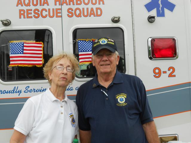 Janet Schroeder and Mike Schaefer
4th of July Picnic Lions' field