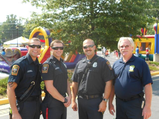 Engine 9 crew with Rescue Chief Lynn Platt
St William of York Festival 2013