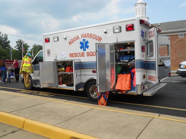 Ambulance on display
Sept. 2013