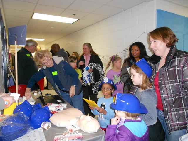 Kate Waller Barrett Health  Fair January2013