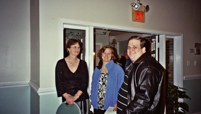 Barb Mangione with Sara and Mike Campesi
Banquet 2009