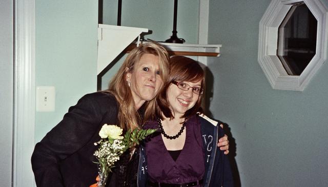 Patricia Copeland with Tiffany Palmer the official &quot;Greeter&quot; Banquet 2009