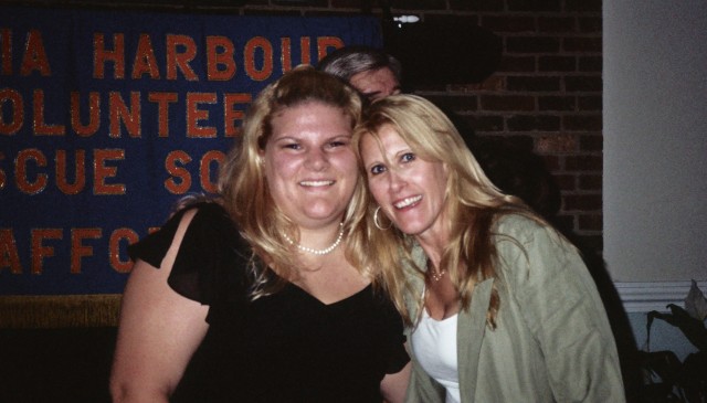 Squad Person of the Year Angela Wilhelm with Rescue Chief Patricia Copeland
AHVRS Banquet 2008