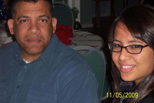 Leilani Sanchez brought her Dad to the Banquet
2009