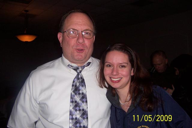 Father and daughter
Bob and Janis Holcombe
Banquet November 2009