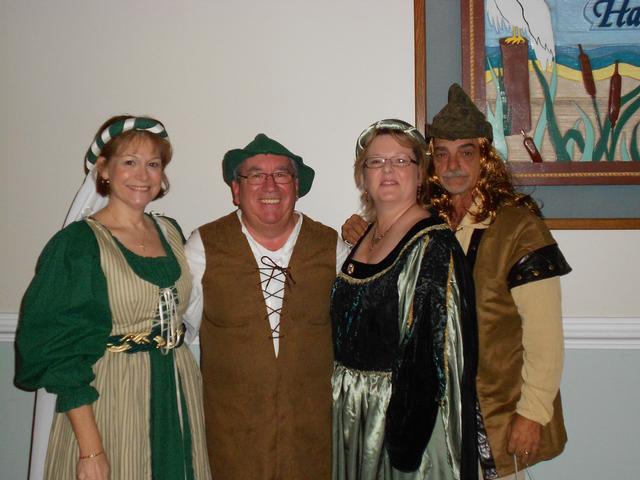 &quot;Will the real Robin and Marion please step forward.&quot;
Nancy and Howard Rose with Barb and Greg Wilhelm
2011