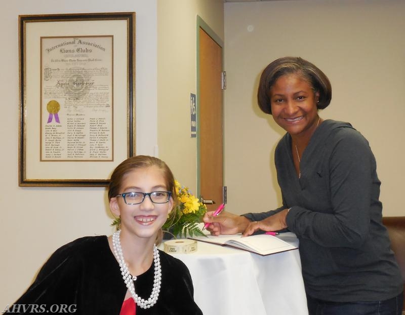 Aurora Jones with Ericka Daley
Banquet 2015