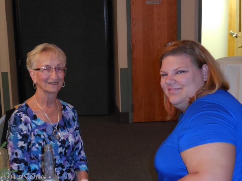 Janet Schroeder with Angela Wilhelm
2015