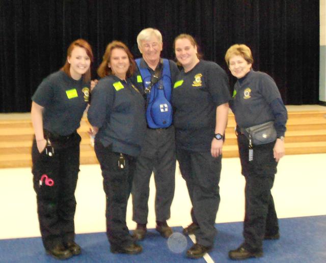 Megan Byram, Roxanne Dunn, Mike Schaefer, Shela Dunn, Chris Schoon
Barrett ES Health Fair 2013