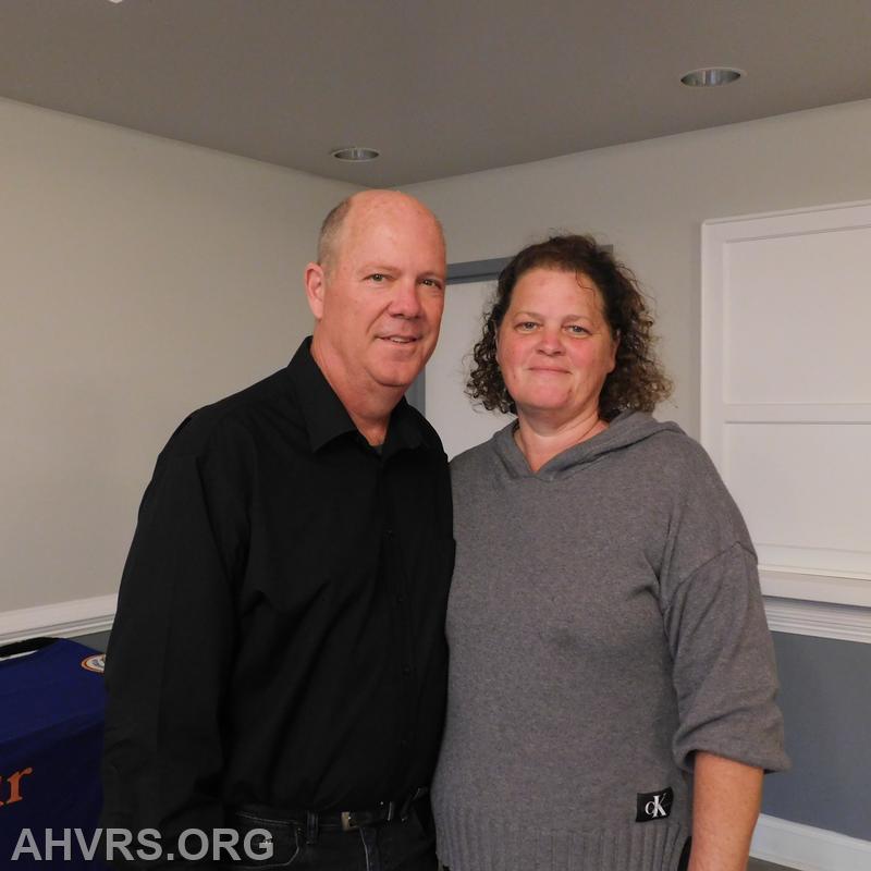 Chris and Laura Brown Aquia Harbour Volunteer Rescue Installation of Officers 2022-2023