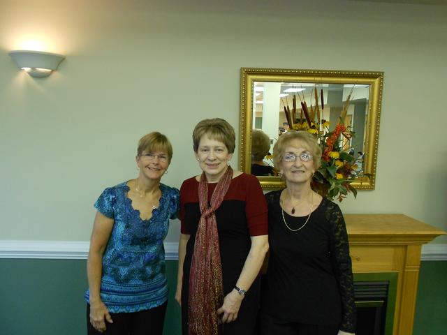 Jayne Toellner, Chris Schoon, and Janet Schroeder