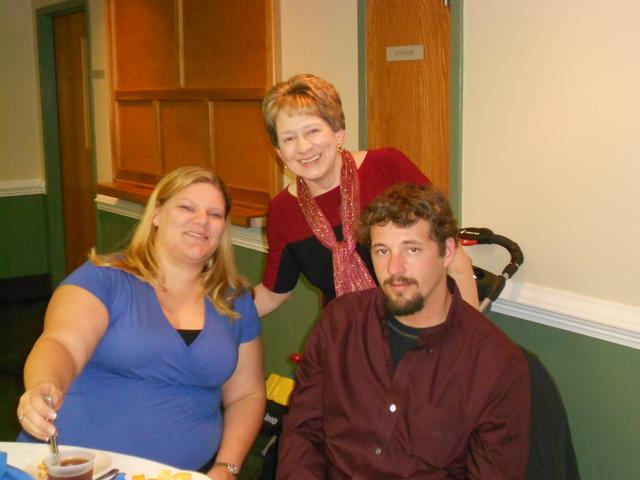 Angela & Marcus Lang with Chris 