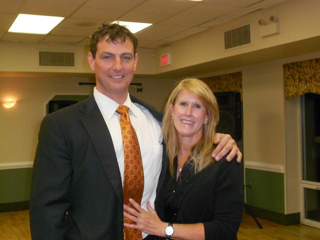 Paul Milde with Patricia Copeland
banquet 2013