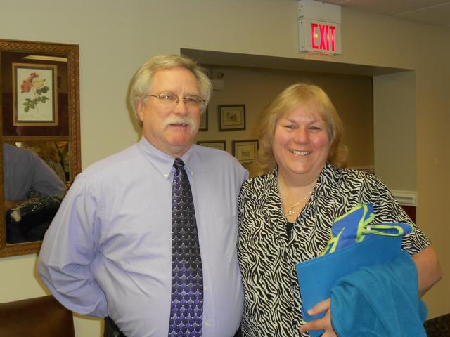 Outgoing Rescue Chief Lynn Platt with his wife Laurie Platt
Banquet 2013