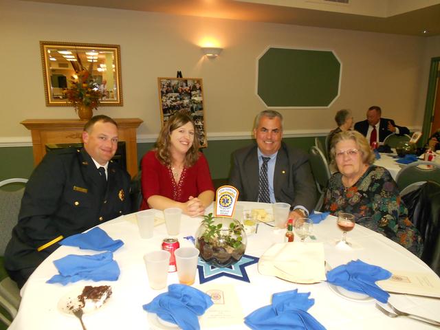 Co. 2 President Patrick Cantwell. Amy Cantwell, Kevin Dillard and Diana Wills
Banquet 2013