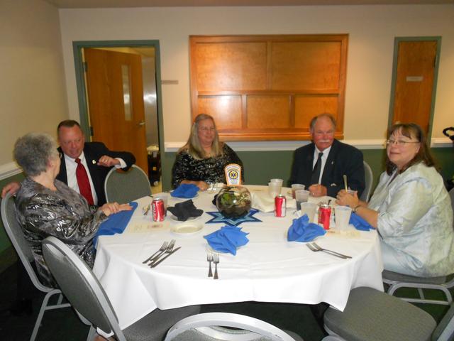 Charlotte Crismond, Chief Mark Lockhart, Martha Newton, George Langford, and Vickie Langford