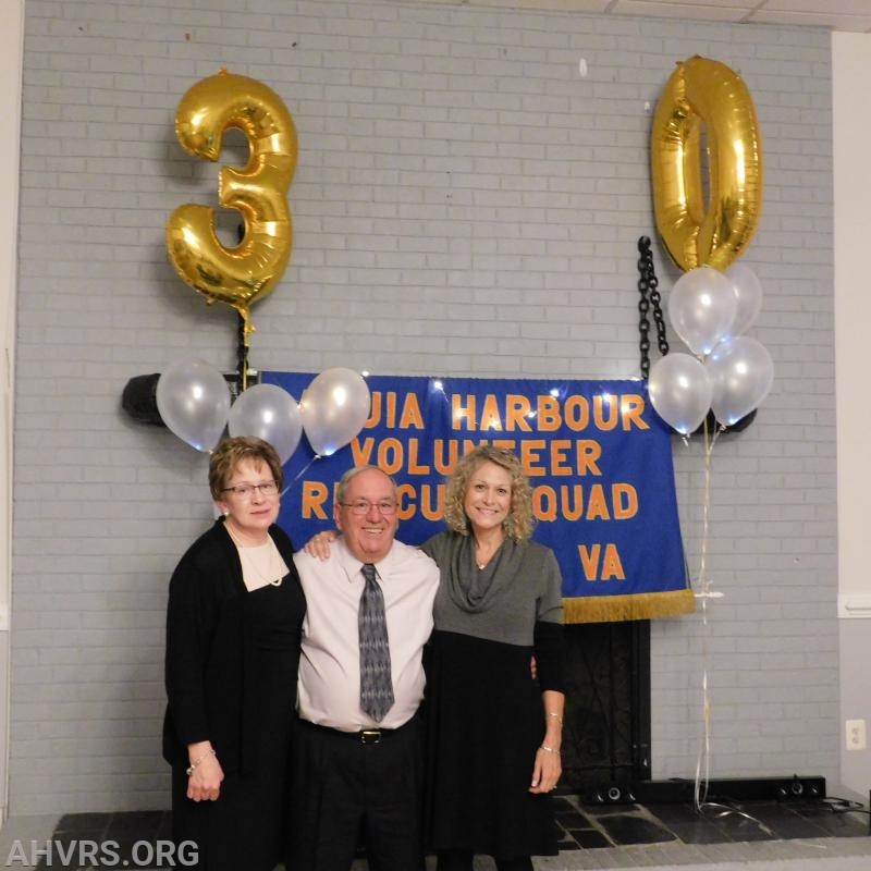 Charter members: Chris Schoon, Howard Rose and Nancy Rose