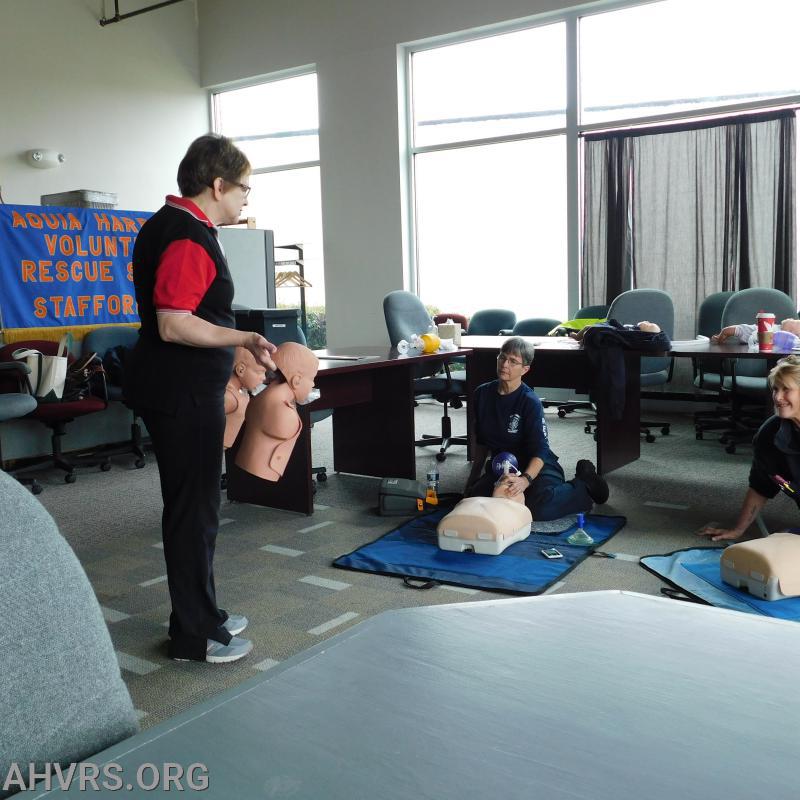 CPR training